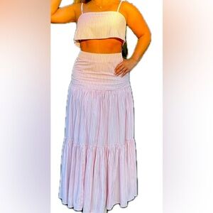 Skirt set pink